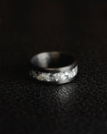 Carbon‑Fiber Hypercar Alloy Fleck Ring